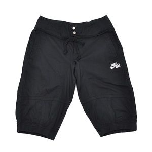 NIKE AIR Women's Woven Black Shorts NWT